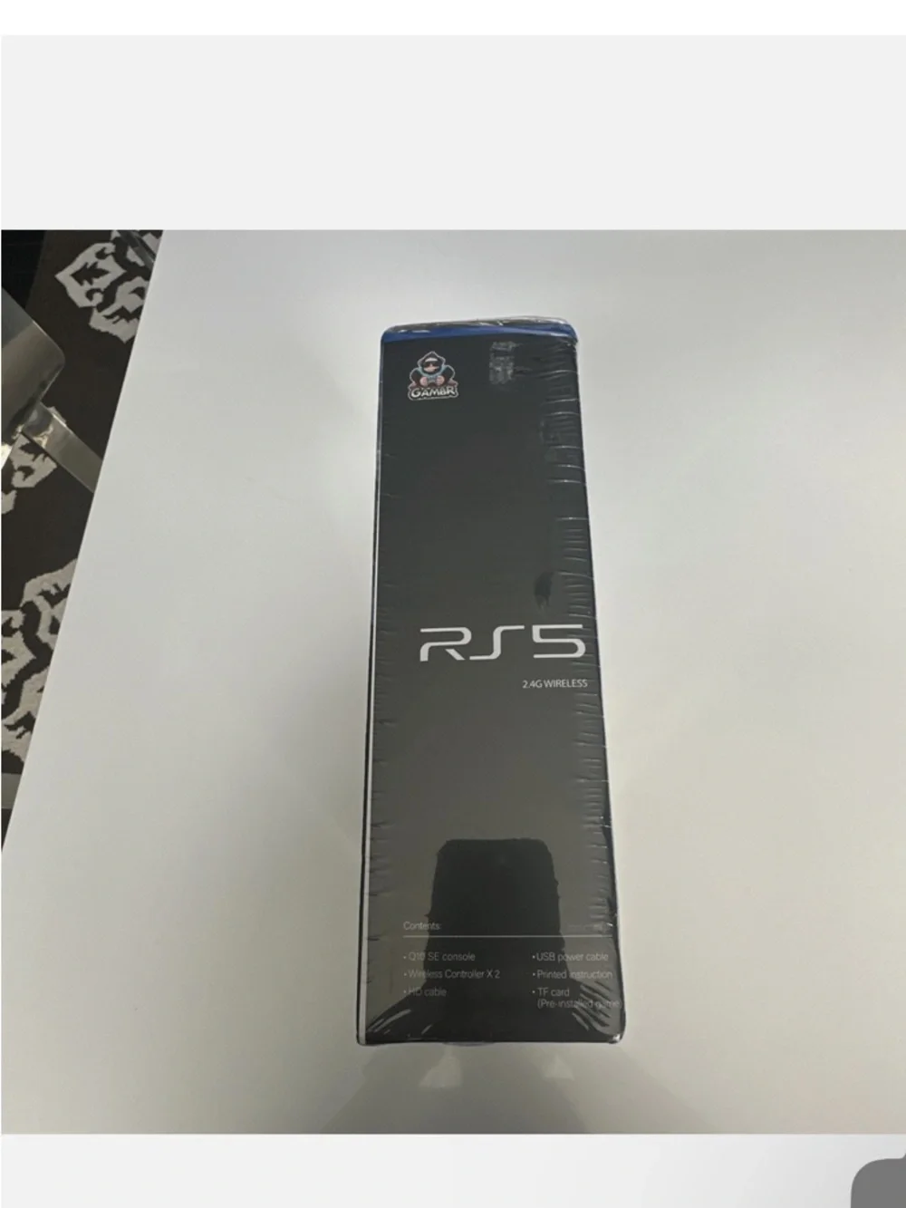 Gambr - QIORSE - RS5 Game Console Dual Stick 2.4G 2 Wireless Controllers+64GB